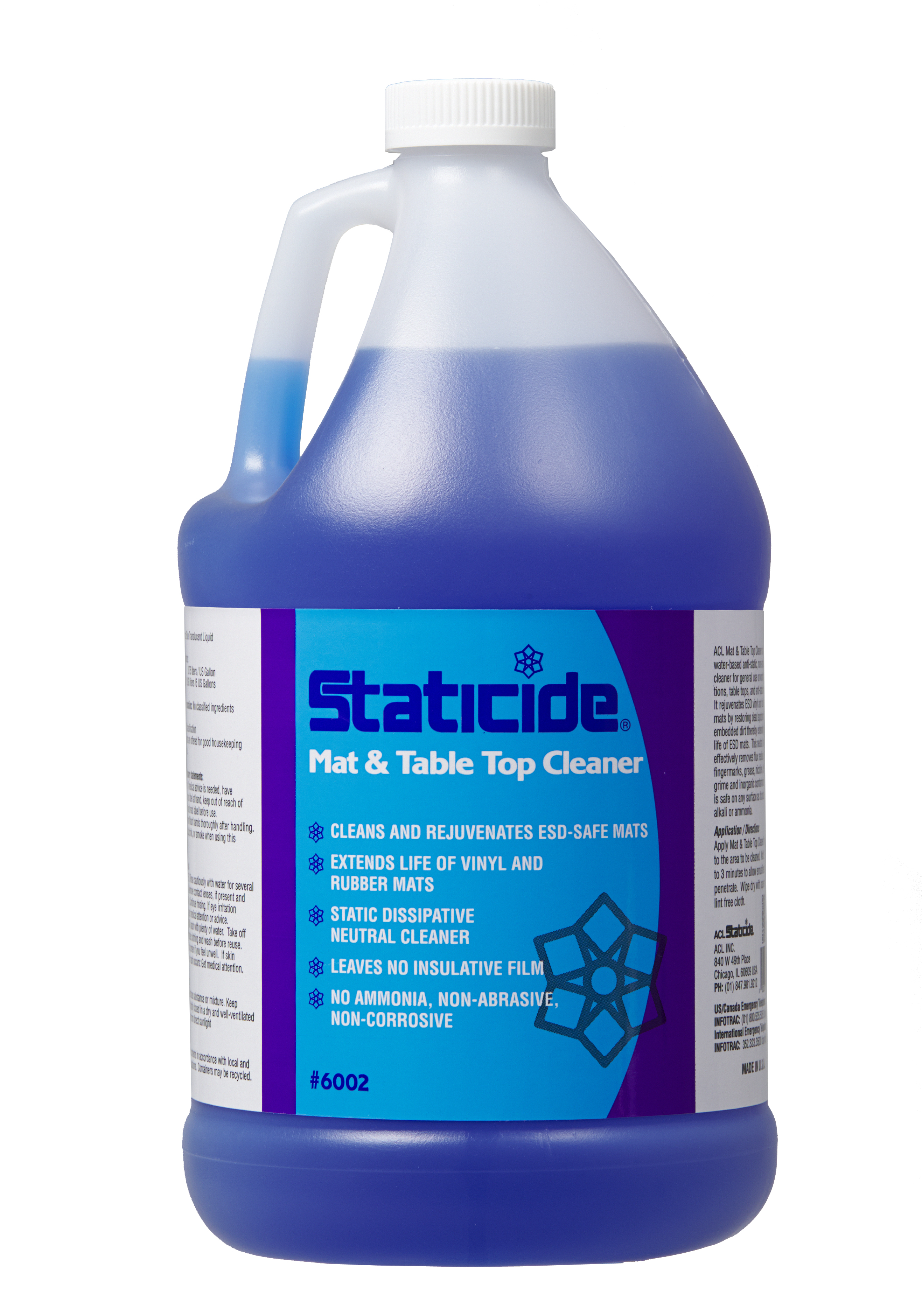 Mat & Table Top Cleaner, GALLON