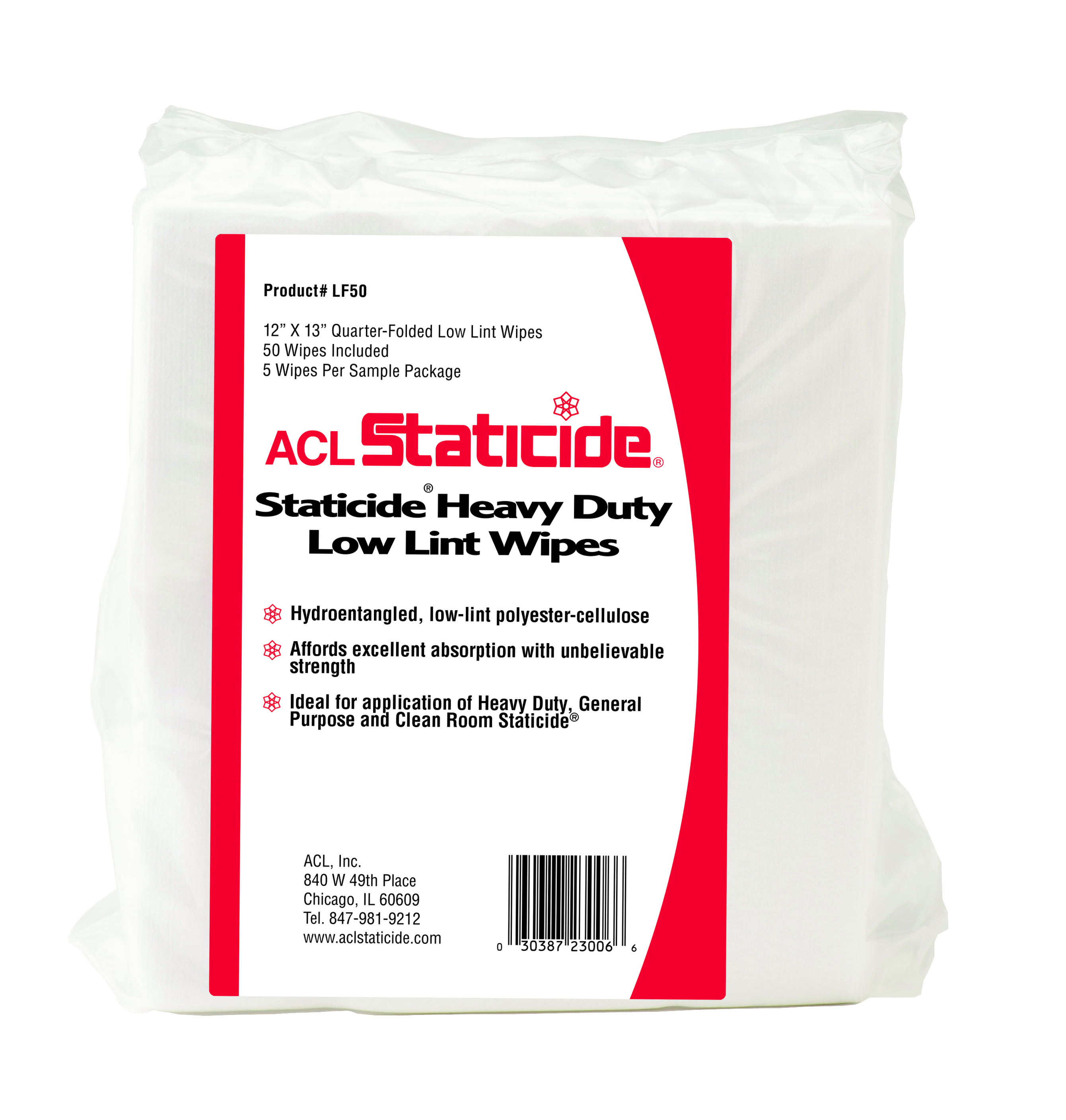 Heavy Duty Low Lint Wipe