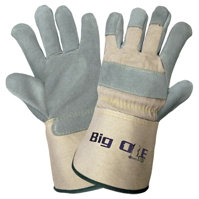 Big Ole Premium Side Select Split Cow Leather Palm Gloves 10(XL)