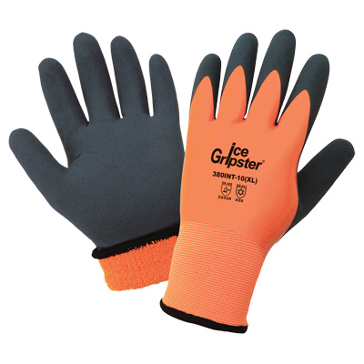 Ice Gripster High-Visibility Double-Coated Low Temperature Gloves 10(XL)
