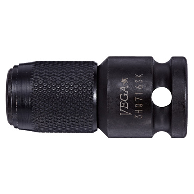 1/4 x 1/2 Quick Release Square Drive Bit Holder x 1-1/2"