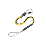 3M DBI-SALA Fall Protection 1500049 Python Safety Hook to Loop Medium Duty Tool Lanyard, 35 lb Capacity, Bungee/Tubular Webbing
