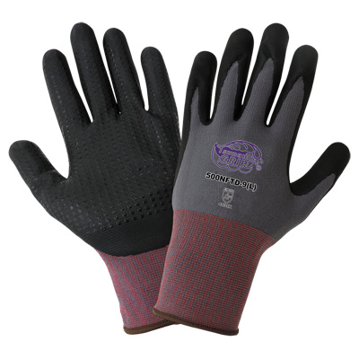 Tsunami Grip Lightweight Seamless Dotted New Foam Technology Palm Coated Gloves 10(XL)