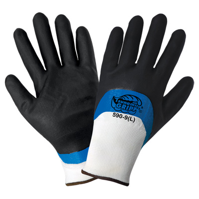 Tsunami Grip Double-Nitrile-Coated Anti-Static/Electrostatic Compliant Gloves 10(XL)