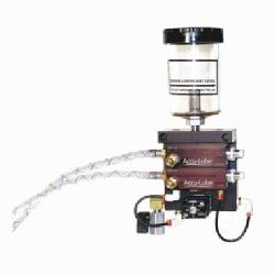 Accu-Lube 02D0-STD Pneumatic MQL Junior Applicator With Magnet and Magnetic Mount, 10 oz, 2 Outlets, 12 ft