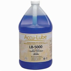 Accu-Lube LB5000 Moderate Duty Metalworking Lubricant, 1 gal Jug, Mild, Liquid, Blue
