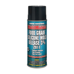 Aervoe 2011 Mold Release Silicone Lubricant, 16 oz Aerosol Can, Clear Glass, 60 to 80 deg F