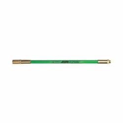 AirSpade ASU4003EX 4000 Insulated Extension With Dual Female Threaded Non-Sparking Brass Coupler, For Use With 4000 Series Guns, 3 ft, 1-1/2 in Dia, Fiberglass, Green, Domestic
