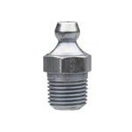 Alemite 1634 Leak Proof Straight Hydraulic Fitting, 1/8 in PTF Thread, 27/32 in OAL, 23/64 in L Shank