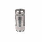 Alemite 6304-B Standard Hydraulic Coupler, 1/8 in Dia Nominal, Female NPTF, Metal Seal