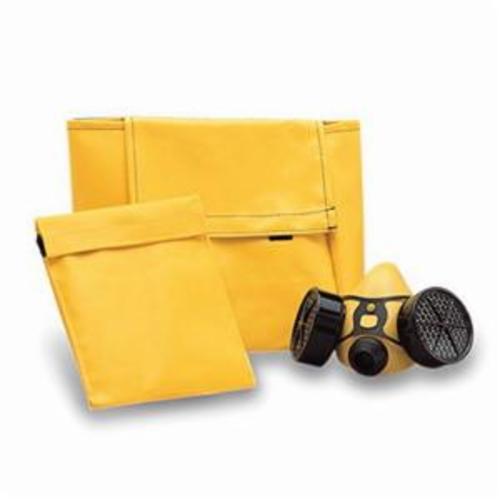 Allegro 2010 Lightweight Reusable Carry Bag, For Use With Half Mask Respirators, Yellow