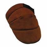 Allegro 6991, Leather Cap, Leather Pad, Hook and Loop Closure, Elastic Strap, 2 Straps, Brown