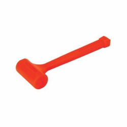 Allpax AX1201 Dead Blow Hammer, 14 in OAL, Soft Face, 1.5 lb Plastic/Steel Head, Plastic/Steel Handle