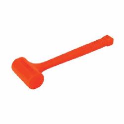 Allpax AX1202 Dead Blow Hammer, 14 in OAL, Soft Face, 2 lb Plastic/Steel Head, Plastic/Steel Handle