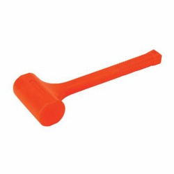 Allpax AX1204 Dead Blow Hammer, 14 in OAL, Soft Face, 3 lb Plastic/Steel Head, Plastic/Steel Handle