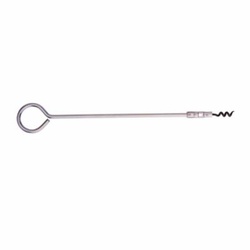 Allpax AX1227 Rigid Packing Hook, 14-1/8 in OAL x 3/8 in Dia, Tempered Tool Steel