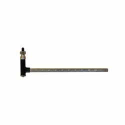 Allpax AX1410 Standard Scale Bar, For Use With Allen M3 Rotary Style Gasket Cutter, 2 to 22 in, Steel