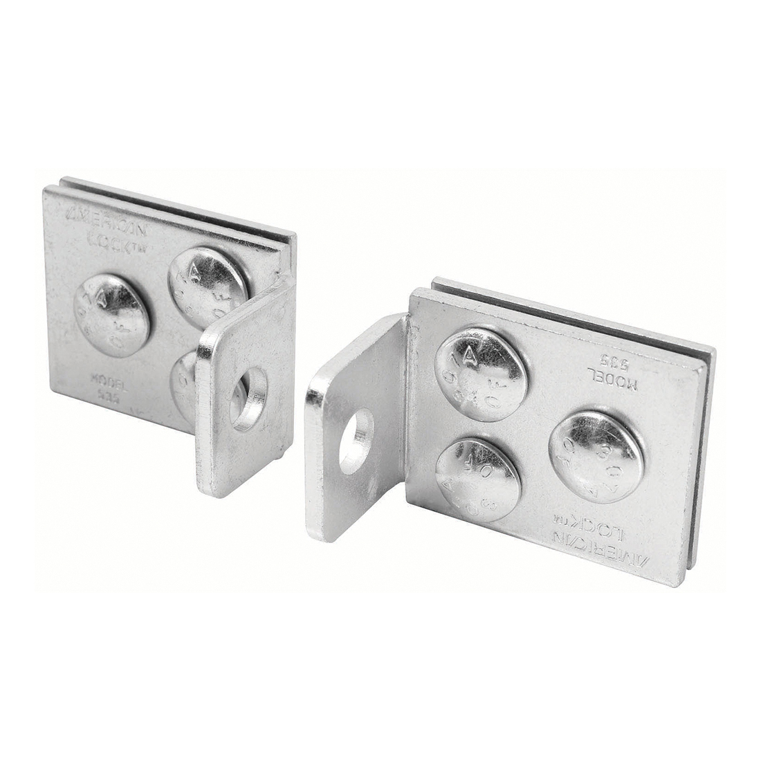 American Lock A535 Centered Heavy Duty Hole Hasp, 5 in L, Hardened Steel