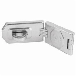 American Lock A875 Heavy Duty Single Hinge Hasp, 6-1/4 in L x 1-3/4 in W, Hardened Steel