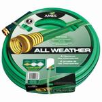 Ames 4007800A All-Purpose Garden Hose, 5/8 in Nominal, 50 ft L, Brass/PVC