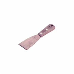 Ampco K-20 Corrosion Resistant Non-Sparking Non-Magnetic Putty and Hand Scraper Knife, Beryllium Copper Stiff Blade, 4 in L Blade, 2 in W Blade, Wood Handle