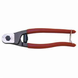 CRESCENT H.K. Porter 0690TN Hand Operated Pocket Wire Rope and Cable Cutter, 3/16 in Wire, 7-1/2 in OAL, Steel Jaw