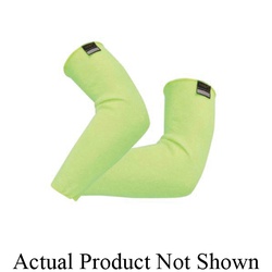 Armor Guys 01-019T Ultimate Cut-Resistant Sleeves With Thumb Hole, Universal, 18 in L, Taeki5 Fiber Liner, Hi-Viz Yellow