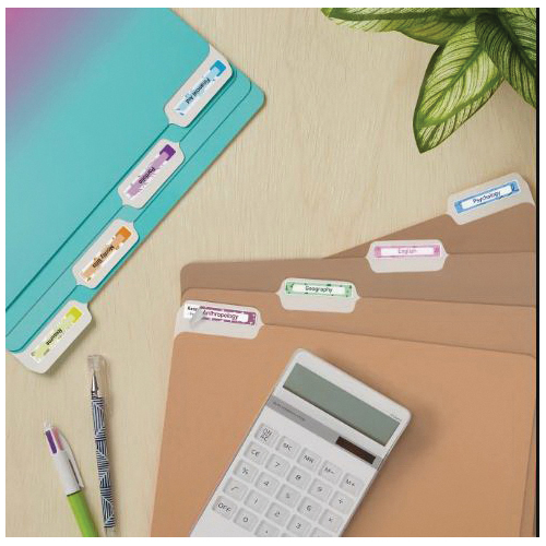 Avery TrueBlock 5366 Rectangular File Folder Label, Permanent Adhesive, 2 in, 3 in in H x 3-7/16 in W, White