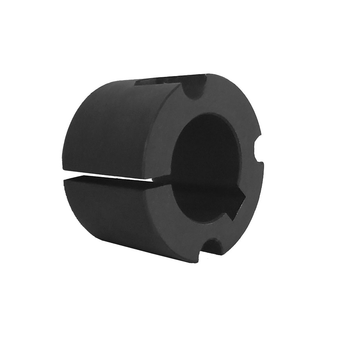 B&B Manufacturing 1008X20MM Finished Bore Taper Lock Bushing, 20 mm Dia Bore, 1-3/8 in Dia Barrel, 7/8 in OAL, Cast Iron