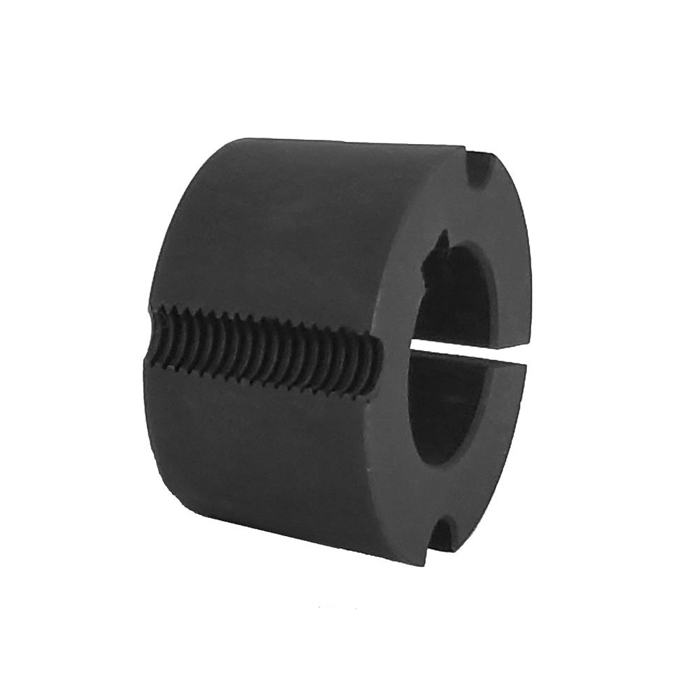 B&B Manufacturing 1108X14MM Finished Bore Taper Lock Bushing, 14 mm Dia Bore, 1-1/2 in Dia Barrel, 7/8 in OAL, Cast Iron