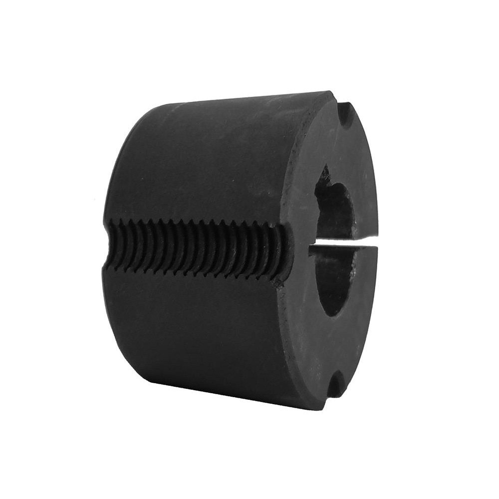 B&B Manufacturing 1108X16MM Finished Bore Taper Lock Bushing, 16 mm Dia Bore, 1-1/2 in Dia Barrel, 7/8 in OAL, Cast Iron