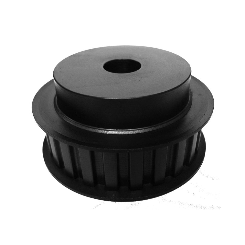 B&B Manufacturing Powerhouse 12L075-6FS5 Type 6F L Timing Pulley, 3/8 in Minimum Plain Bore, 1.402 in OD, 12 Grooves, 1.432 in Dia Pitch, 1 in W Face