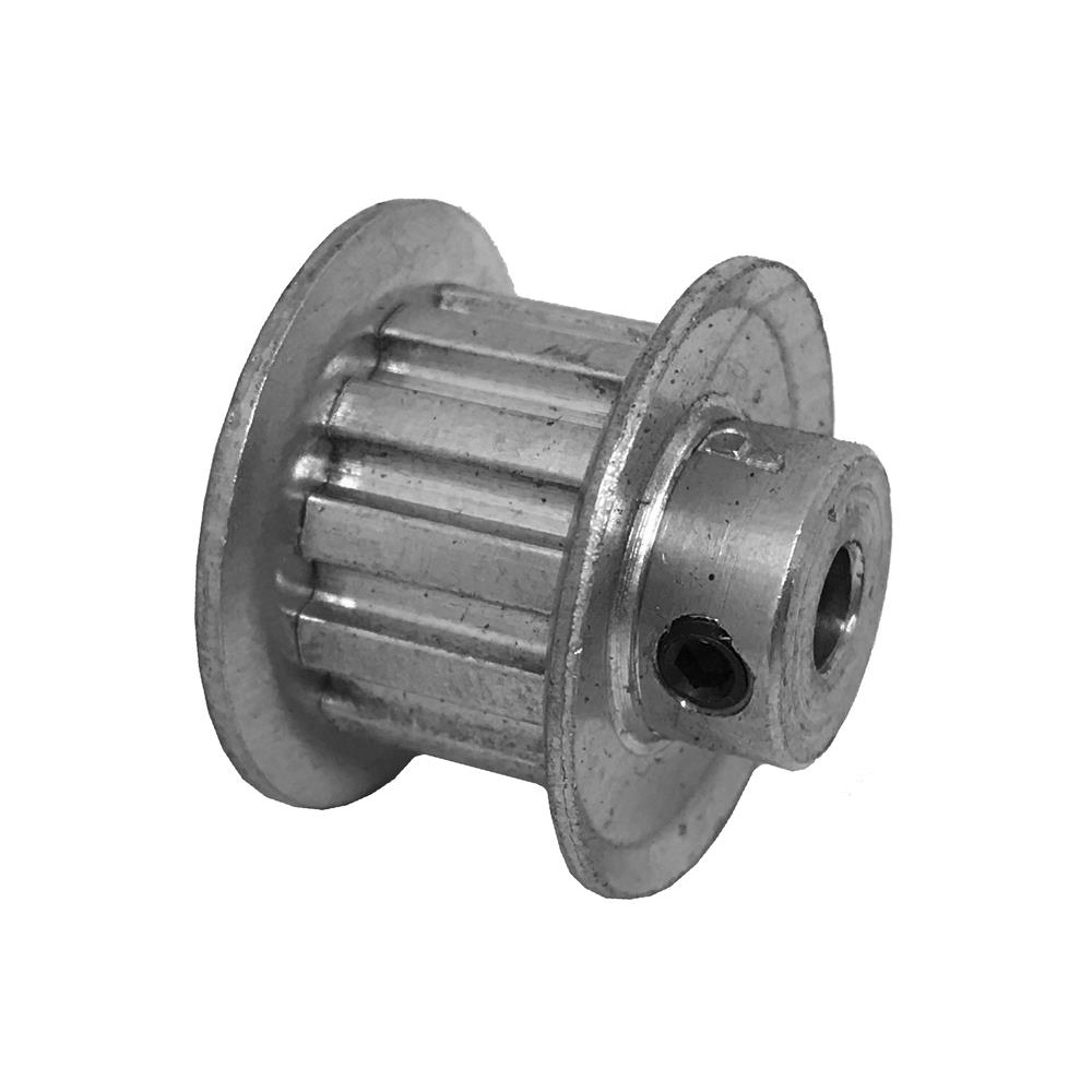 B&B Manufacturing Powerhouse 12XL037-6FA2 Type 6F XL Timing Pulley, 3/16 in Finished Bore, 0.744 in OD, 12 Grooves, 0.764 in Dia Pitch, 0.563 in W Face