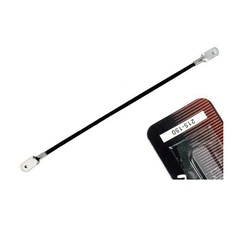 Bahco 215-150 Rod Saw Blade, 6 in L Blade, Carbide Cutting Edge, Metal Blade, 110 TPI