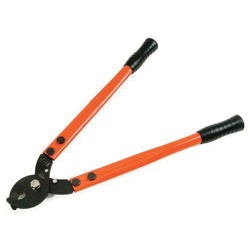 Bahco 2520 Heavy Duty Cable Cutter With Rubber Grip, 1-3/16 in Aluminum/Copper, 1/4 in Messenger Wire Cable/Wire, 22-1/2 in OAL, Alloy Steel Jaw