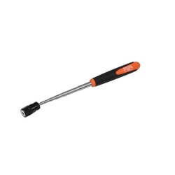 Bahco 2535L Magnetic Pickup Tool With Light, 30 in L Extended, 8 lb Pull, Comfort Grip Handle