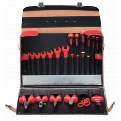 Bahco 3045V-2 Tool Set, Compact Resistant Case Tool Storage, 1000 VAC, 20 Pieces