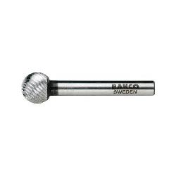 Bahco Edge Hog HSSG-D1211EC Carbide Burr, Ball (Shape SD) Head, 12 mm Dia Head, 11 mm L of Cut