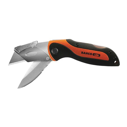 Bahco KBTU-01 Sports Utility Knife With Twin Blade, Stainless Steel Blade, 170 mm OAL