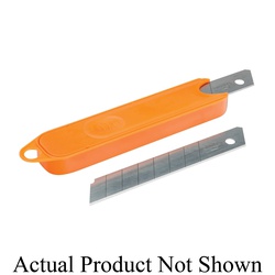 Bahco KSBG-18-10DISP Snap Off Blade, Carbon Steel, 130 mm L x 18 mm W Blade, Compatible With: KE18-01, KB18-01 and KG18-01 Utility Knives