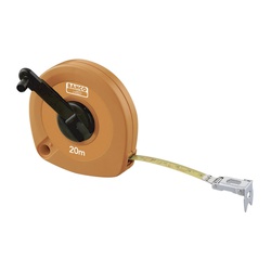 Bahco LTG-10-E Construction Grade Long Measuring Tape, 10 m L x 13 mm W Blade, Steel Blade, Imperial/Metric Measuring System