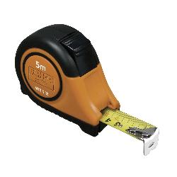 Bahco MTB-3-16-M-E Short Measuring Tape, 3 m L x 16 mm W Blade, Carbon Steel Blade, Imperial/Metric Measuring System