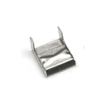 Band-It AE4539 Clip, 3/8 in W, 316 Stainless Steel