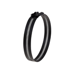 Band-It AE6119 Multi-Lok Cable Tie, 6 in L x 0.27 in W x 0.018 in THK, 316 Stainless Steel