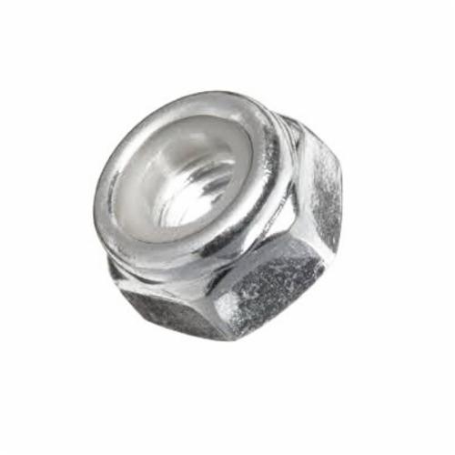 BBI 305002 NM Series Standard Lock Nut, #2-56, Low Carbon Steel, Zinc Clear Trivalent, 2 Material Grade, Right Hand Thread