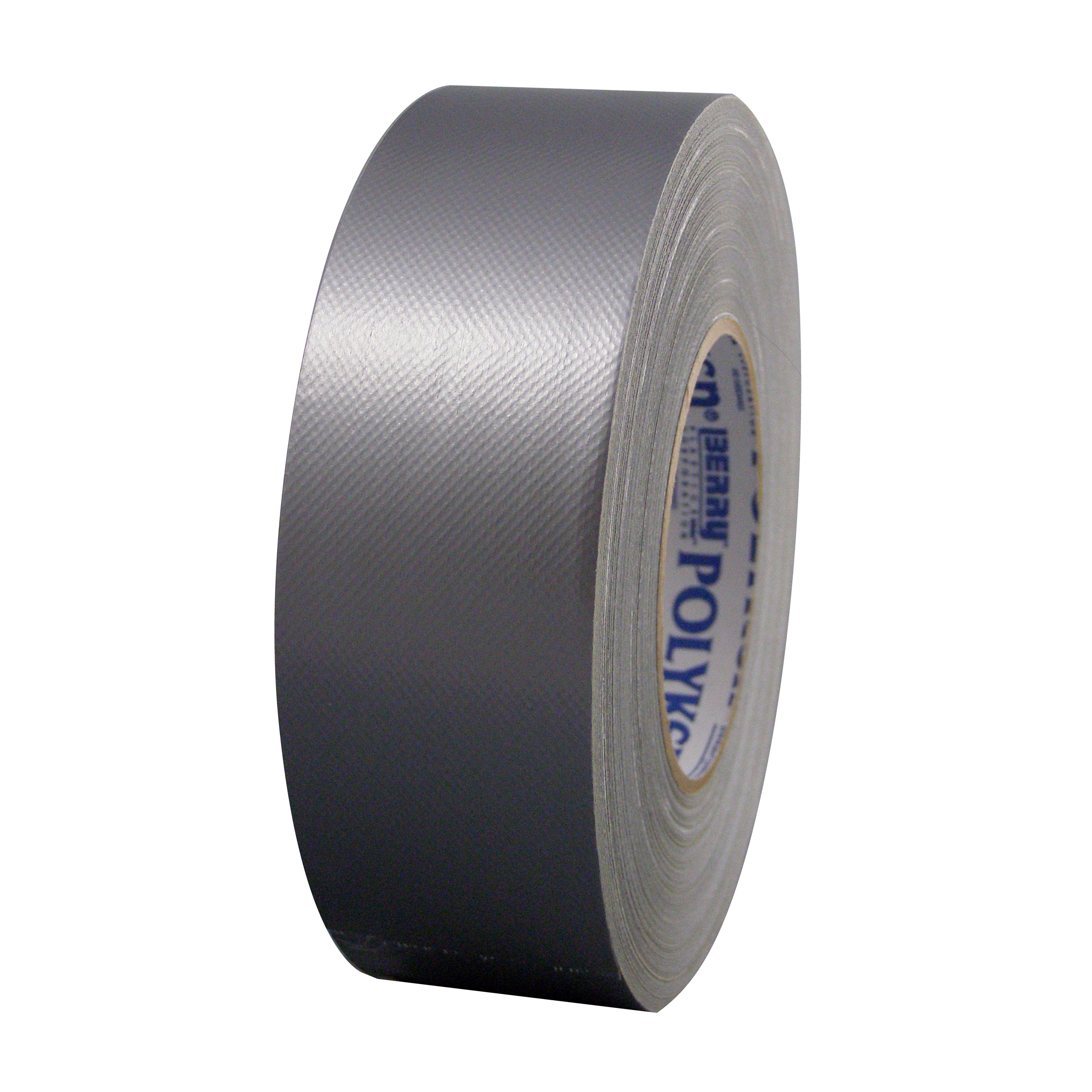 Polyken 1086696 229 Premium Grade Duct Tape, 54.9 m L x 48 mm W, 12 mil THK, Rubber Adhesive, Polyethylene Coated Cloth Backing, Silver