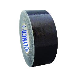 Polyken 1086697 229 Premium Grade Duct Tape, 54.9 m L x 48 mm W, 12 mil THK, Rubber Adhesive, Polyethylene Coated Cloth Backing, Silver