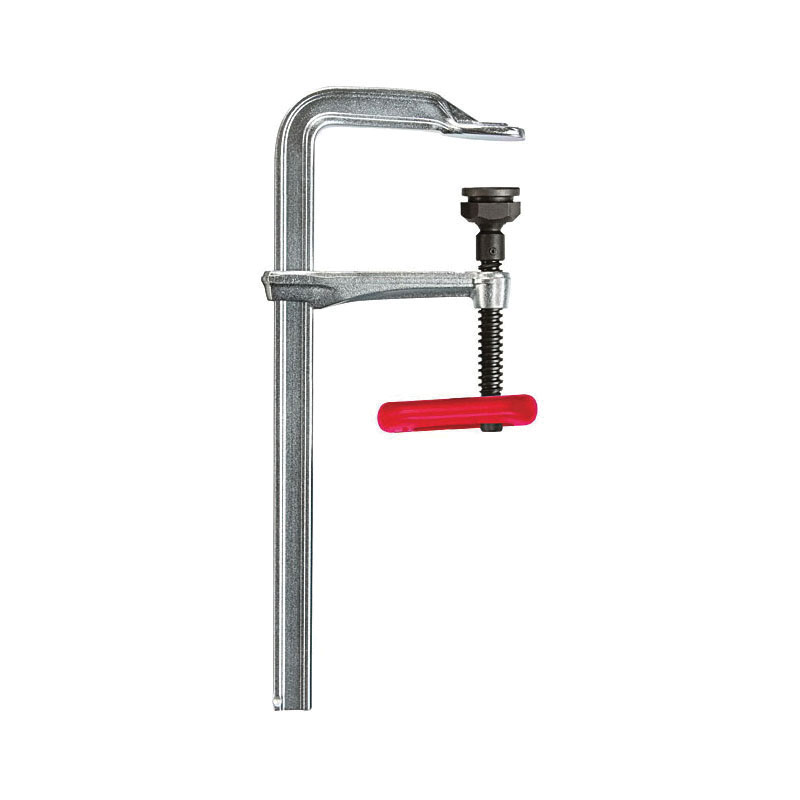 Bessey 1800-S12 1800S Medium Duty F-Style Bar Clamp, 4-3/4 in D Throat, 12 in Clamping, Removable Swivel