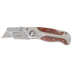 Bessey D-BKWH Folding Utility Knife, 2-1/4 in L Blade