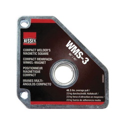 Bessey WMS-3 Multi-Purpose Magnetic Square, 3-3/8 in W x 3-3/8 in H, Ferrite